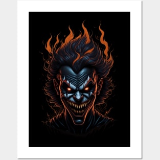 Halloween jocker shirt Posters and Art